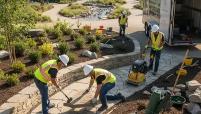 Landscape design for tree service project in Kissimmee, FL by Arbor Tree Care