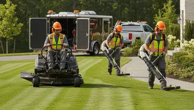 Kissimmee, FL tree service team providing professional tree removal and yard care for local properties