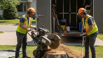 Stump removal service in Kissimmee, FL for safe, thorough tree stump extraction