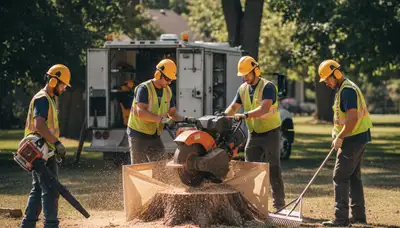 Stump removal service in Kissimmee, FL for safe, thorough tree stump elimination