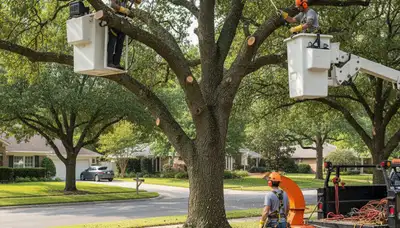 Tree pruning service in Kissimmee, FL to improve tree health and reduce hazards