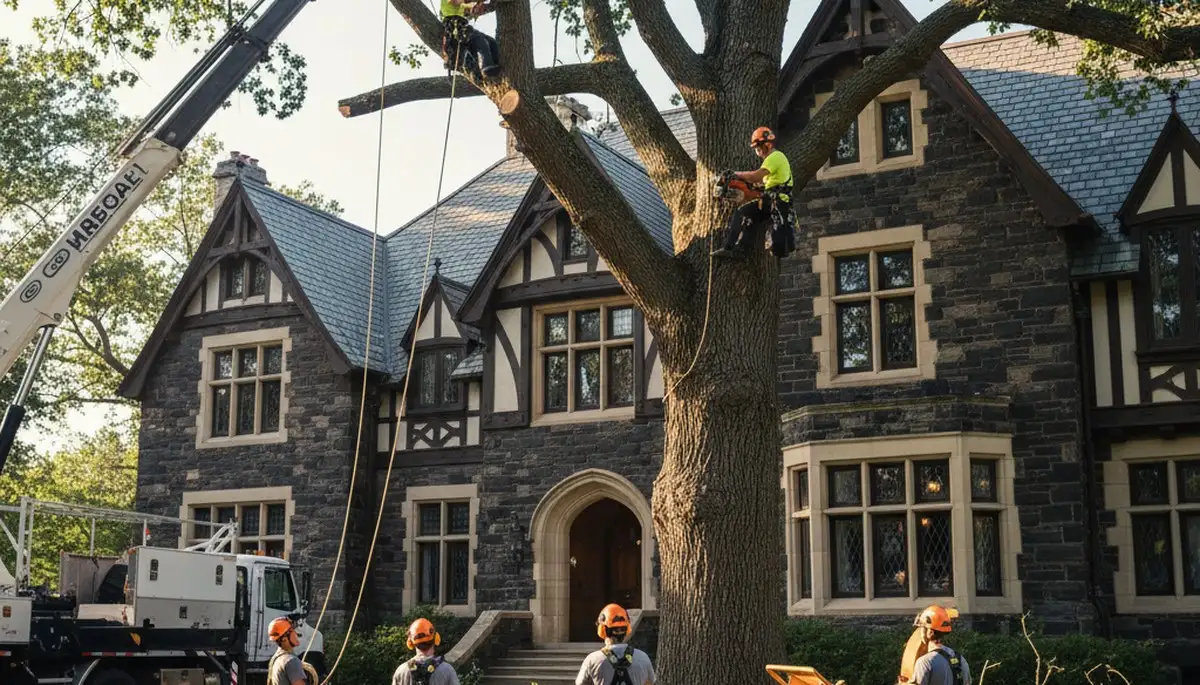 Tree removal crew serving Kissimmee, FL for safe tree cutting and cleanup
