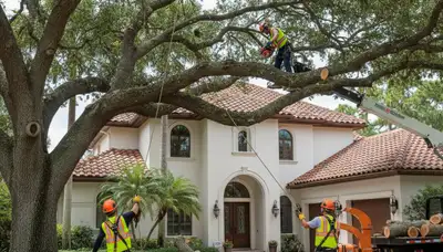 Tree removal crew in Kissimmee, FL providing professional tree service for homes and businesses